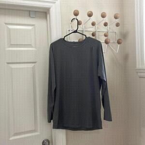 Mec - Long Sleeve Outdoor Hiking Athletic Top - Grey - M